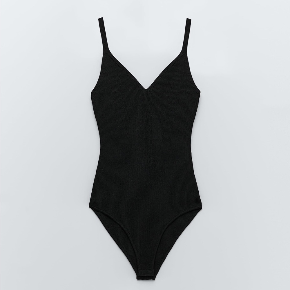 Zara Black Bodysuit